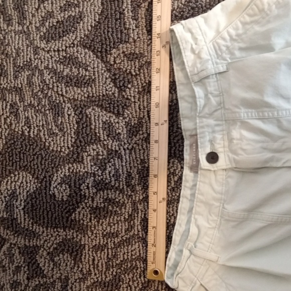 Everlane Mint Green Wide Leg High Waisted Pleated Womens Pants (Flawed) Size 10 - Picture 12 of 13